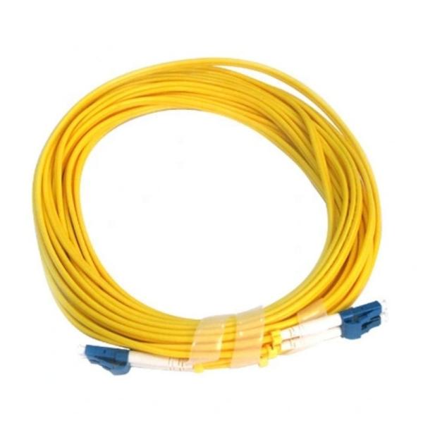 Cordão de ligação de fibra óptica de transmissão de dados de velocidade para dispositivos de fiação Simplex LC FC ODF