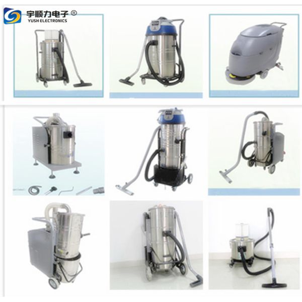 China 80 L 3000W Vacuum Cleaner with 3 Stage Motor