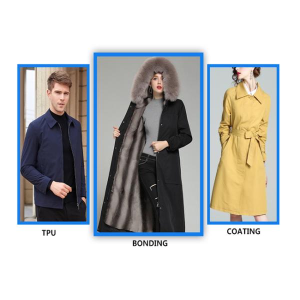 ткань куртки скалозуба Windbreaker ткани репеллента воды Pongee Twill 100% полиэстер 50X75