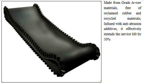 Customized Nylon Rubber Belt  For Heavy Duty Equipment And Continuous Industrial