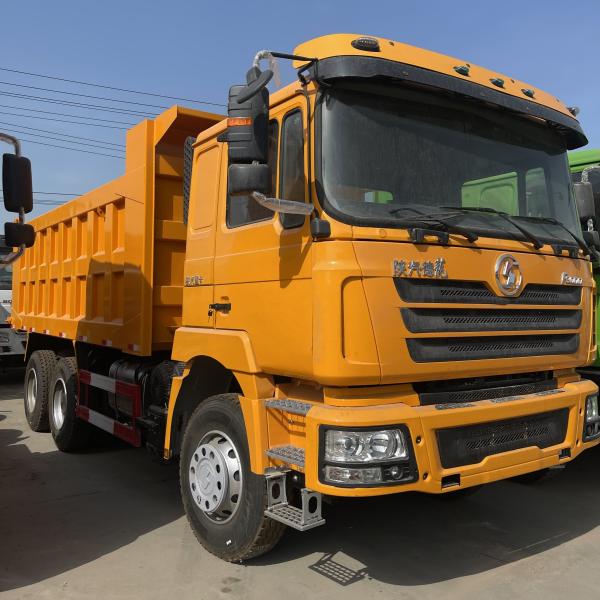 6x4 21-30T Shacman Dump Truck Diesel Fuel Type 350hp With Automatic Air Conditioner