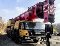 Utilisé SANY 100 tonnes grue mobile STC1000T Grue hydraulique de levage 2018 Grue de levage lourd