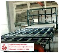 Linha de produção grau automático alto do painel de sanduíche do poliuretano da parede da construção