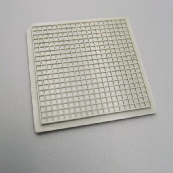 ODM Gray Color Waffle Pack Conductive Tray For Transfer IC