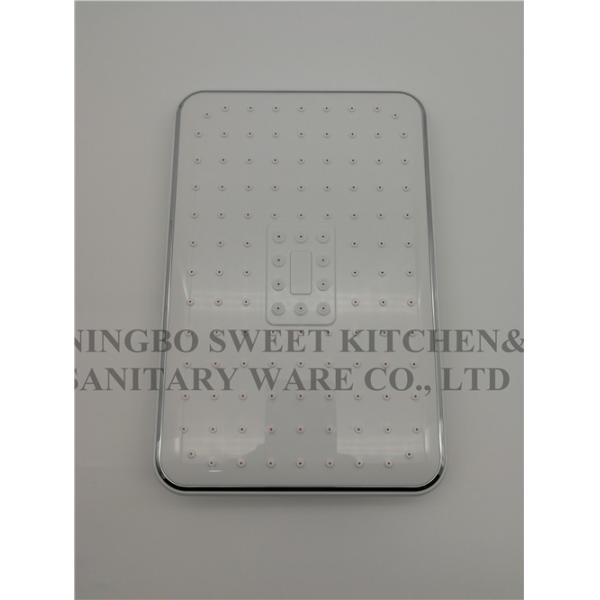 Single fuction shower head hand shower set square overhead shower rain shower bathroom self-cleaning
