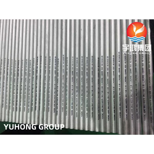 ASME SB622 HASTELLOY C276 Nickel Alloy Steel Heat Exchanger Tube For Power Plants