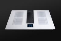Cuisinière électrique de 30 pouces à induction blanche avec 4 zones