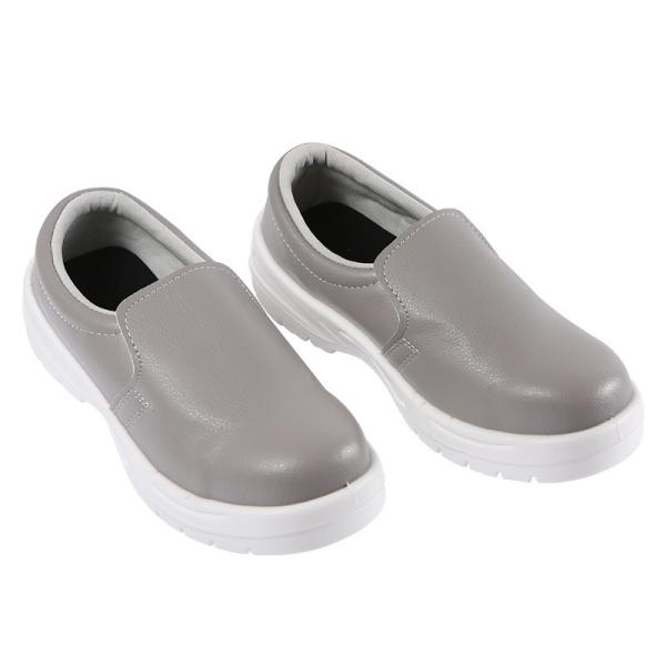 Sapatas de segurança estáticas da sala de limpeza antiestática de Toe Shoes Antistatic ESD do aço do Esd do quarto desinfetado anti