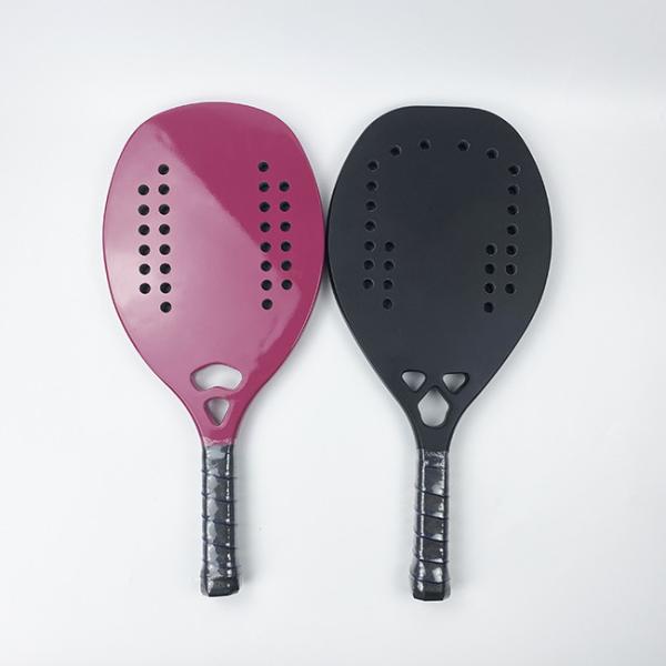 Pala Pelota De Tennis Paddle Full Carbon Beach Padel Tennis Racket