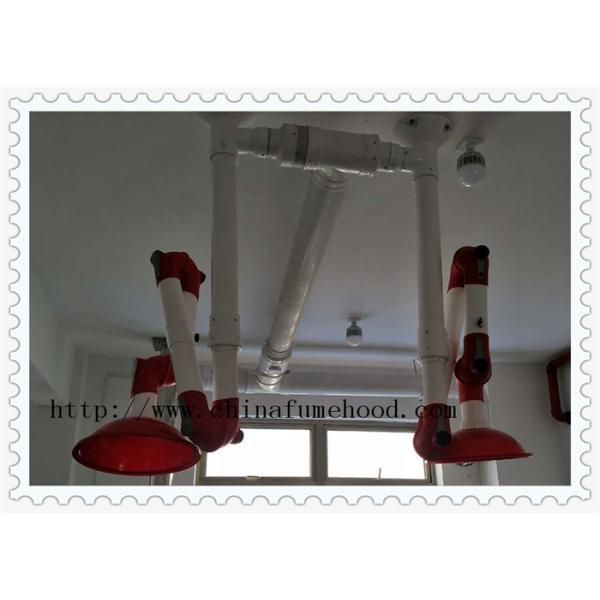 High End Laboratory Flexible Ceiling Exhaust Hood Fume Extractor With Aluminum Alloy