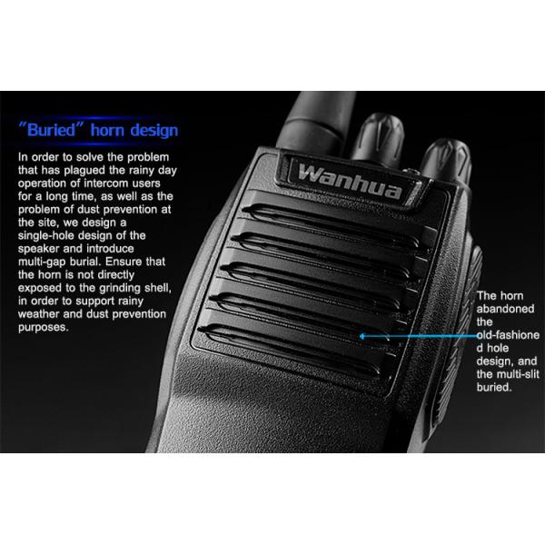 2W UHF Walkie-Talkie Radios for Customization and Long Range Communication Wanhua WH27G