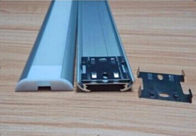 1000mmX21mmX8mm 6000 Series Grade LED aluminium profile for LED Strips and Rigid Bar