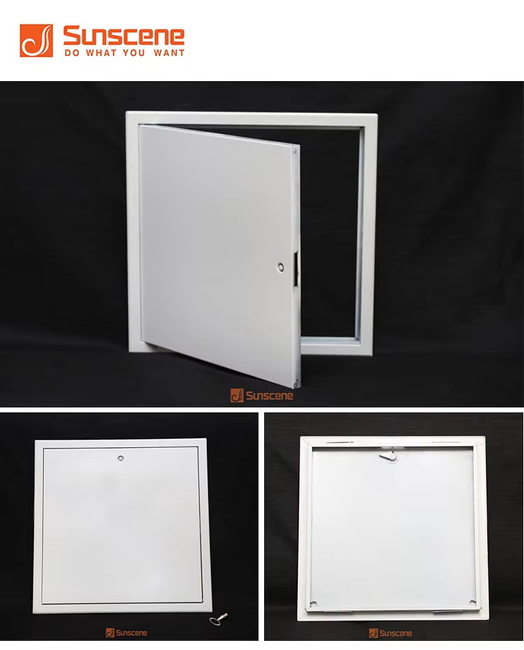 With Keys Steel Access Panel Key Open 300x300 mm