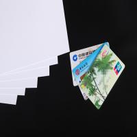 0.1mm 100micron Laminated Plastic Card Material PVC Core Sheet For Bank Cards
