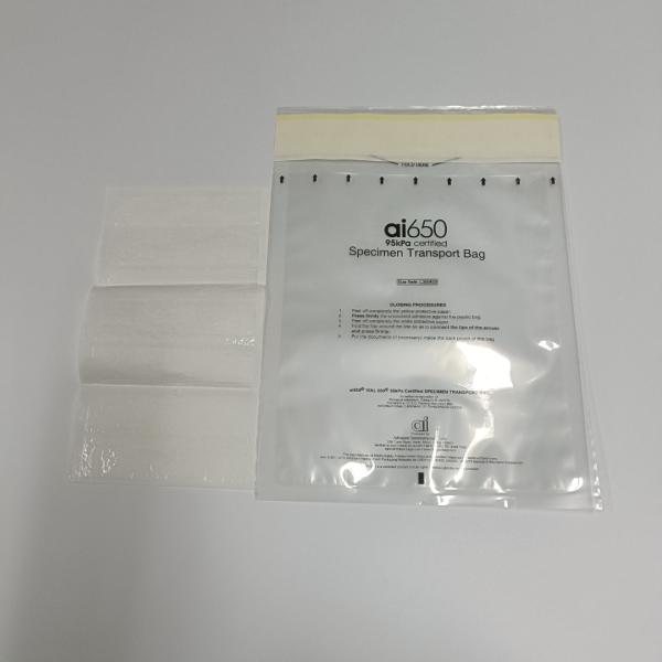 Laboratory Medical Biohazard Specimen Bag LDPE Plastic