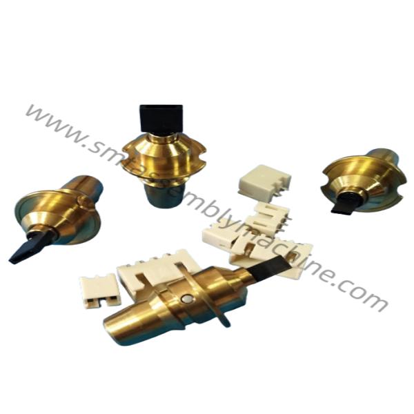 JUKI ajos personalizados interruptor de línea de conexión botón de lente convexa LED lámpara de cuentas RS ajos