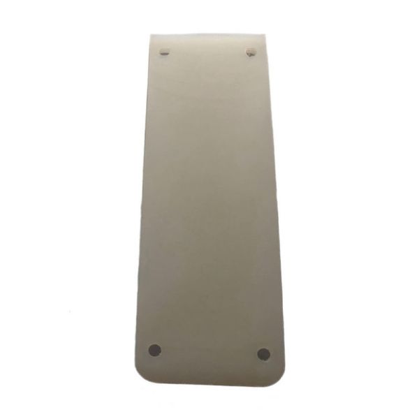 White Acetal CNC Milled Back Panel for Server Rack with ±0.002~0.005mm Tolerance and ISO9001 Certification