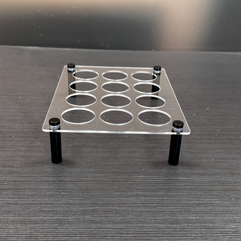 12 Slots Acrylic Coffee Pod Holder K Cup Display Rack For Kitchen Countertop Coffee Capsule Storage