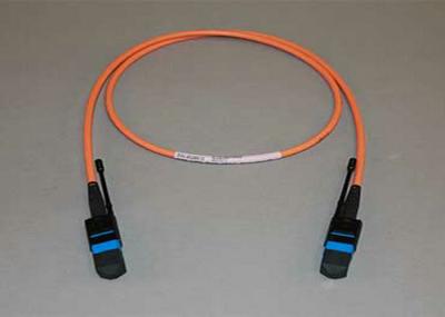 SM & MM Jumper MTP MPO Fiber MTP-MTP 24F With Pull Tab for High Density Data Center