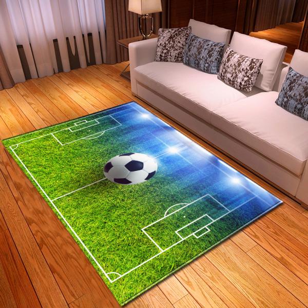 Living room large carpet, bedroom floor mat, scenic, artistic, cute, non slip decorative, and cold insulation mat