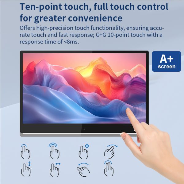 21.5 Inch FHD Smart Classroom Display with RK3568 Quad-core Processor and 4GB RAM 64GB Storage