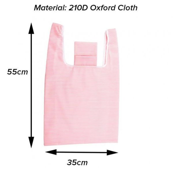 Gelory Eco Friendly Recycled Ripstop Polyester Grocery Bags Reusable Foldable Shopping Bags