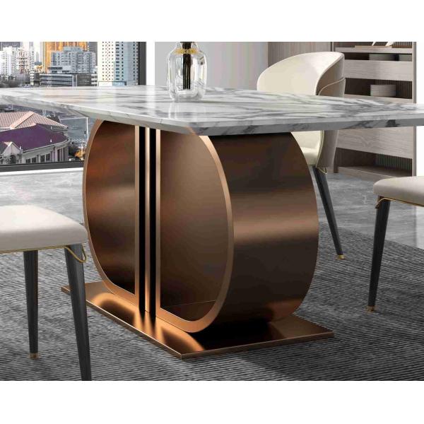 SUS 12 Foot Light Luxury Modern Dining Tables Dining Room Furniture