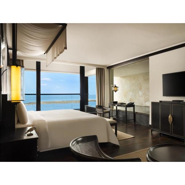 Тропический роскошный праздник/курортный отель на мебелях острова естественных тематических твердых деревянных винтажных