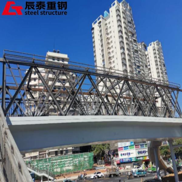 Modern Steel Truss Bridge Construction Prefabricated Steel Pedestrian Bridges