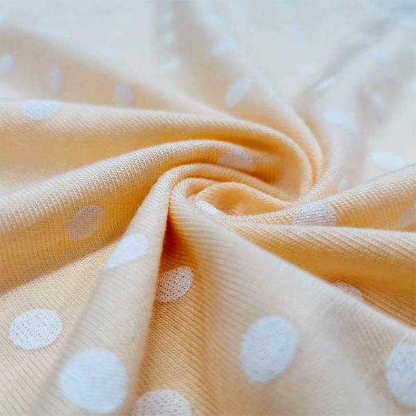 Точка польки 185gsm таможни 150cm вяжет 47% модал 47% хлопок 6% лайкра ткани