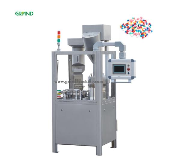 1200 Capsule Packaging Machine , Granule Powder Filling Pharmacy Capsule Machine