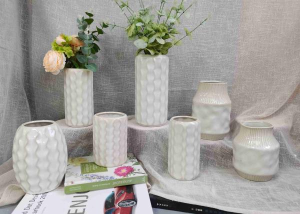 Classic Handmade Pottery Clay Flower Pot Porcelain Ceramic Vase For Home Decor
