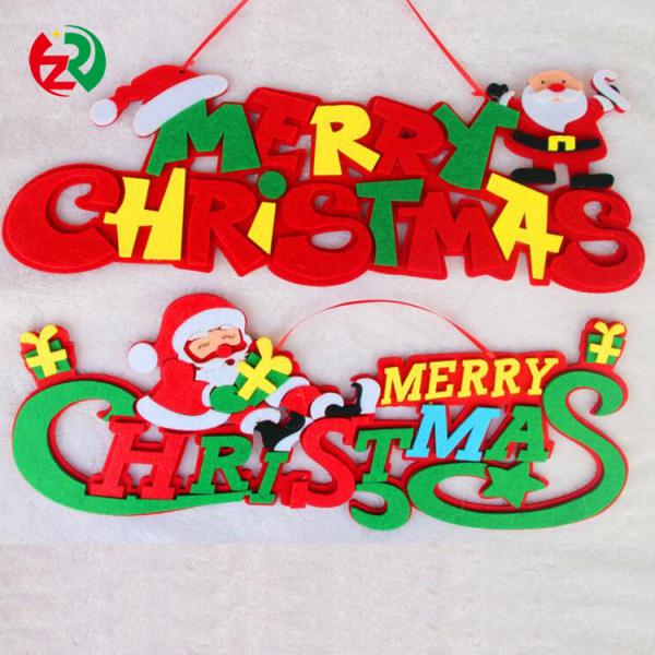 Felt Handmade Christmas Hat Mini Christmas Ornaments For Decoration