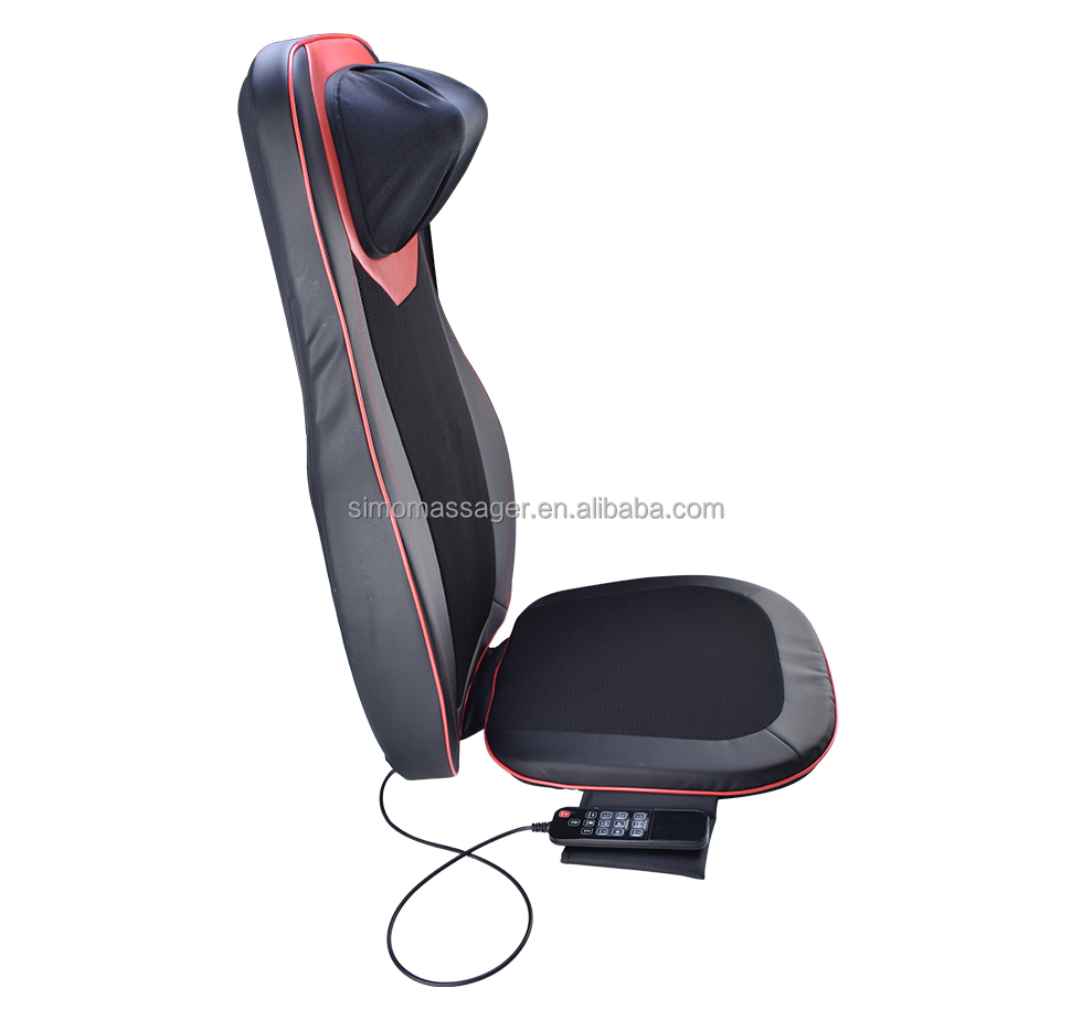 Shiatsu Electric Seat Chair Massager Back Cushion With Heat