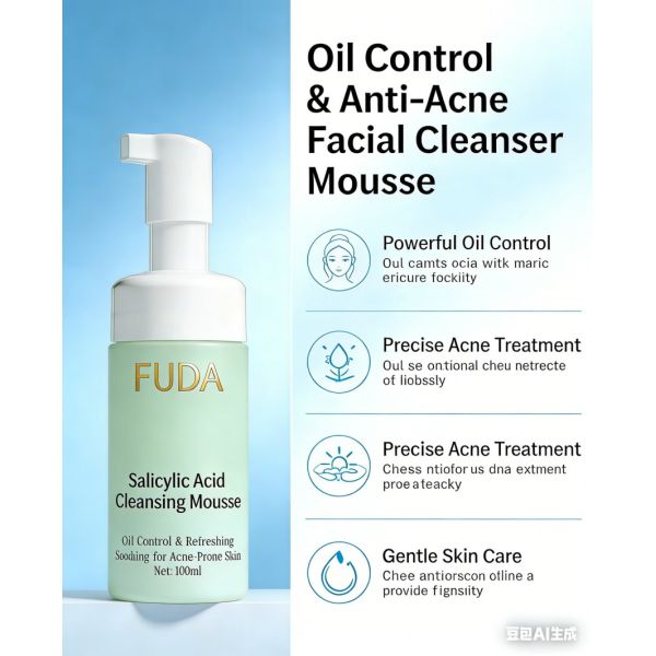 Salicylic Acid & Botanical Oil-Control Anti-Acne Mousse