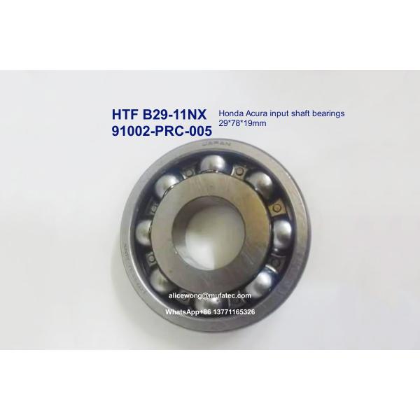 B29-11N 91002-RPC-005 Honda Acura Входное валовое подшипники 29x78x19 мм