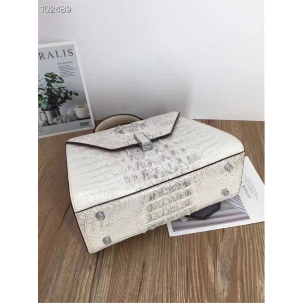 Fashion Genuine Crocodile Skin Lady Handbag Exotic Real True Alligator Leather Female Purse Women Three-way Shoulder Bag