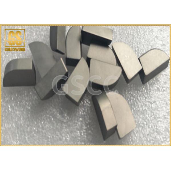 YG8 YG6 Cemented Carbide Brazing Tips Good Wear Resistance