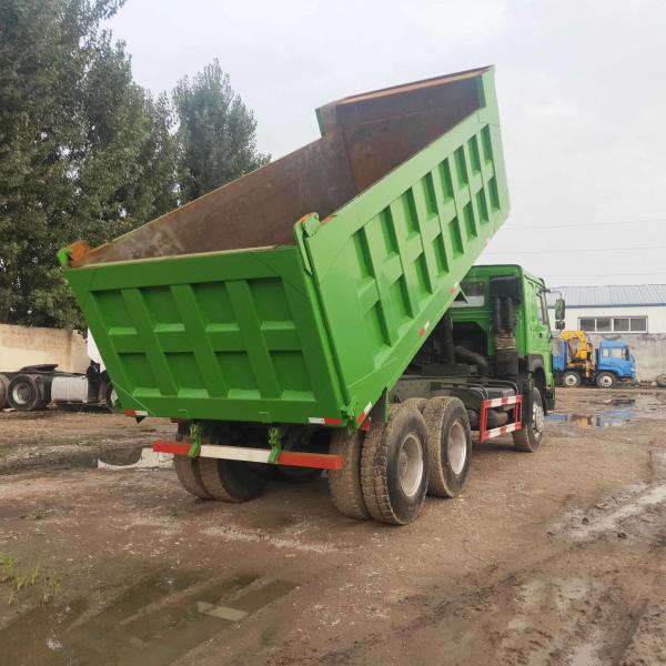 Sinotruk RHD Used Dump Truck Howo 371 375 6x4 10 Wheeler