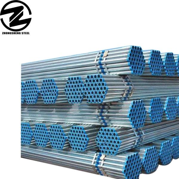 Slightly Oiled 3 125mm Diameter Circular Galvanized Pipe for HVAC ASTM A120 BS 1387 Hot Dip 85 Galvanized Steel Pipe