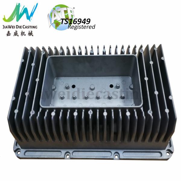 Electronic & Mechanical Device Die Cast Aluminium Enclosures with Heat Sink