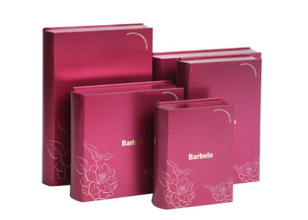 Boîte-cadeau cosmétique gravant en refief de femmes, boîte à extrémité élevé témoin de maquillage écologique