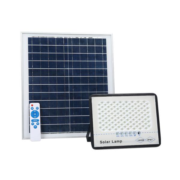 300W solar flood light with remote control sensor led flood light rechargeable led floodlight for outdoor use