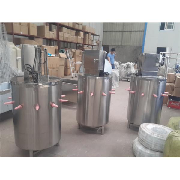 Material 304 Stainless Steel Calf Feeding Equipment with Rubber Nipples for Newborn Calves
