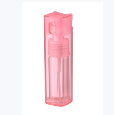 Customized Colour 10ml Perfume Bottle Square Shape Plastic Perfume Bottle