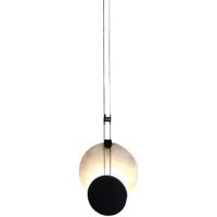 Une nouvelle lampe suspendue en fil de marbre naturel restaurant bar chambre à coucher luxe lampadaire à tête unique