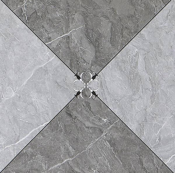Matt Glazed Ceramic Rustic Tile Gray 40x40cm Indoor Wall Floor