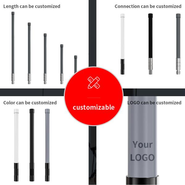 Vertical Polarization Fiberglass Antenna for Helium Hotspot Bobcat 300 915MHz LoRa