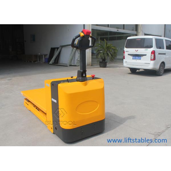 Батарея 1 тонны привелась в действие тележку паллета 2000kg высокого подъема 2500kg 1000mm с подъемом платформы