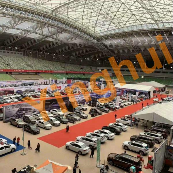Heavy Duty Event Stadium Flooring For Grass Protection Flooring Interlocking Floor Tiles